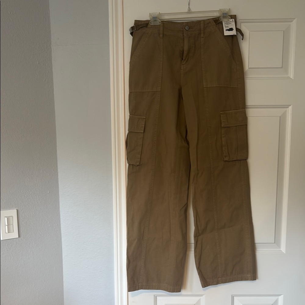 Tan Cargo Pants